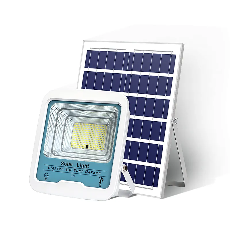 Sensor De Movimiento De Alto Lumen De Seguridad IP65 Original Luz De Inundación De Estadio Solar Al Aire Libre Luz De Inundación LED Solar